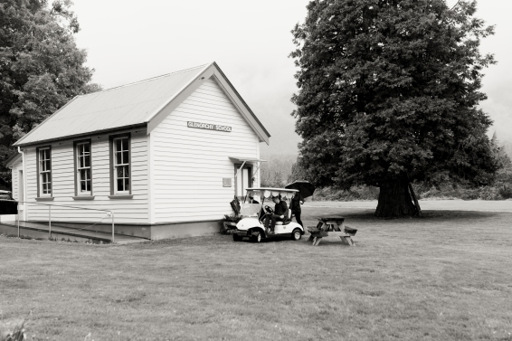 Ceremony location - The old Glenorchy School